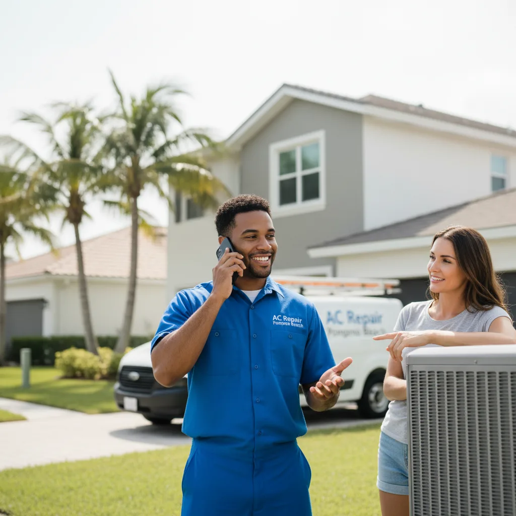 AC Repair Pompano Beach customer support in Anson